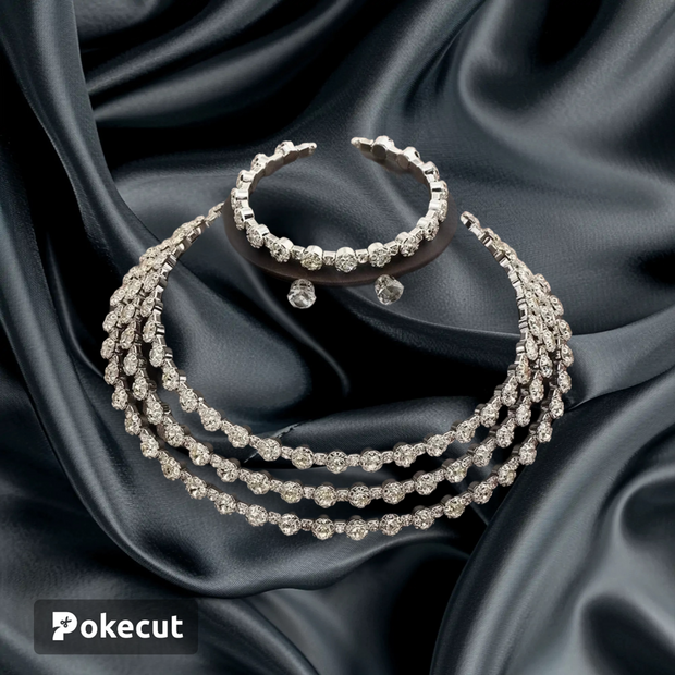 Fashion Geometric Alloy No Inlaid