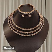 Fashion Geometric Alloy No Inlaid