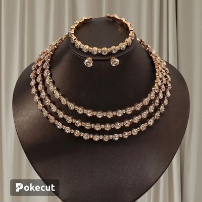 Fashion Geometric Alloy No Inlaid