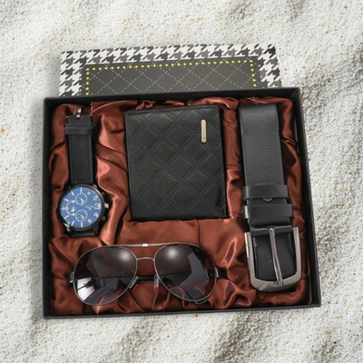 Folding buckle quartz men’s watch