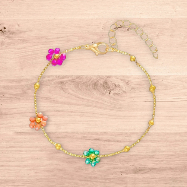 Flower Anklet