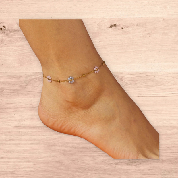 Flower Anklet