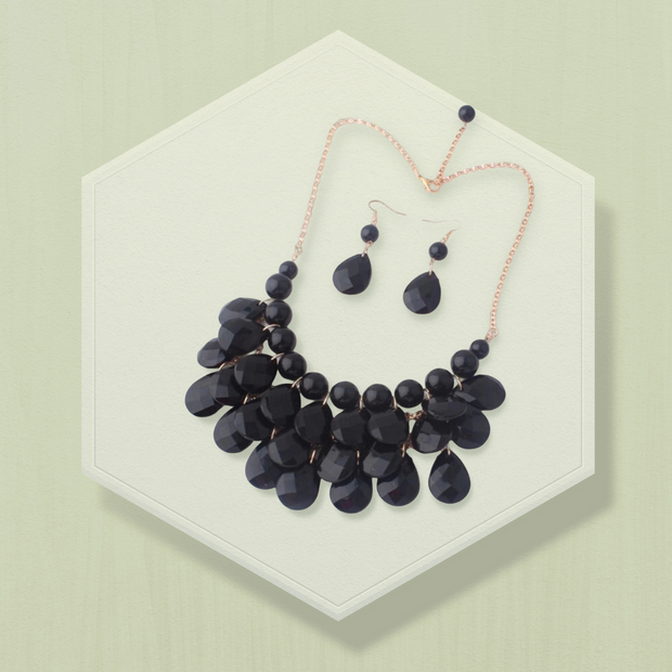 Drop Necklace Jewelry suit accessories