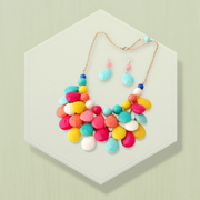 Drop Necklace Jewelry suit accessories