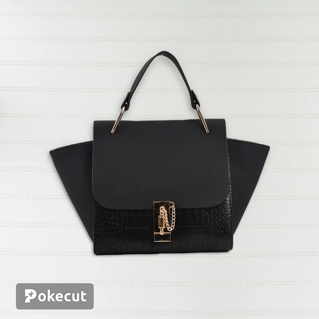 Women’s medium all season pu leather Streetwear handbag