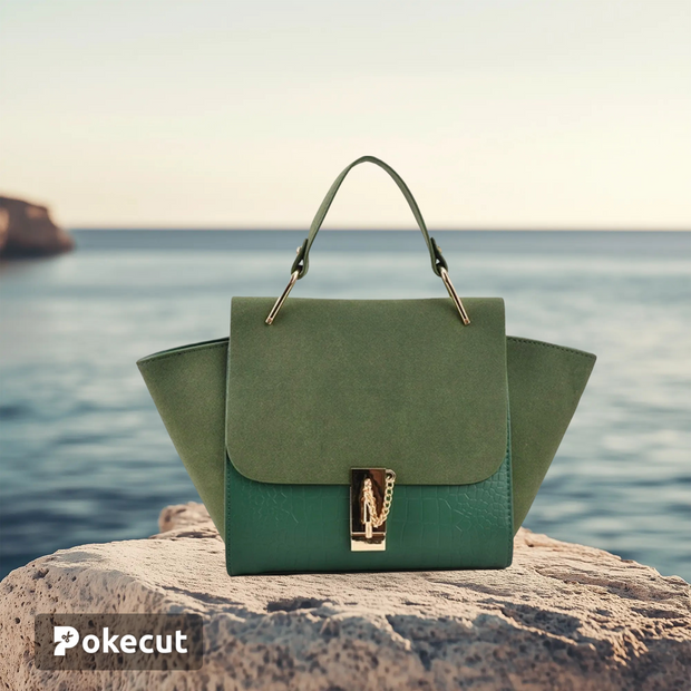 Women’s medium all season pu leather Streetwear handbag
