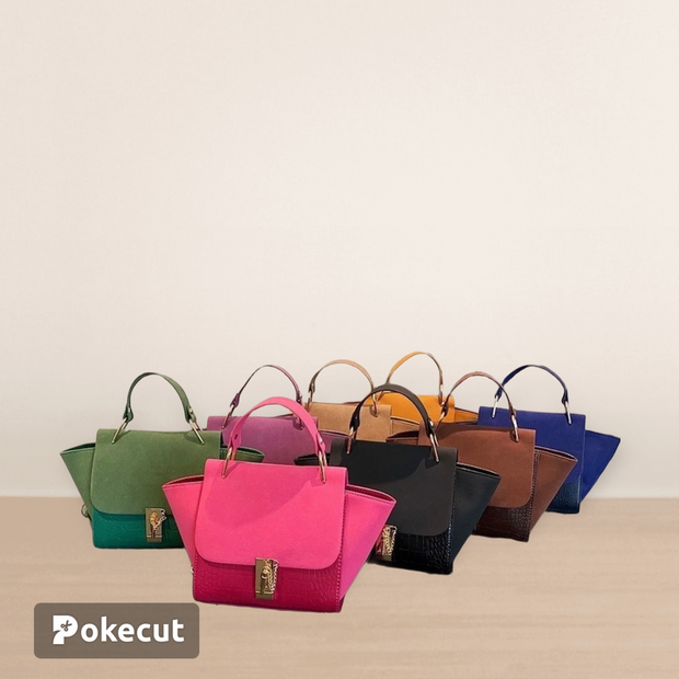 Women’s medium all season pu leather Streetwear handbag